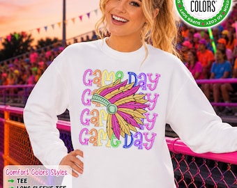 Chief Game Day Shirt, Chief School Spirit Shirt, Comfort Colors Tee, Sweatshirt, Hoodie, Football, Cheer, Band Spirit Wear
