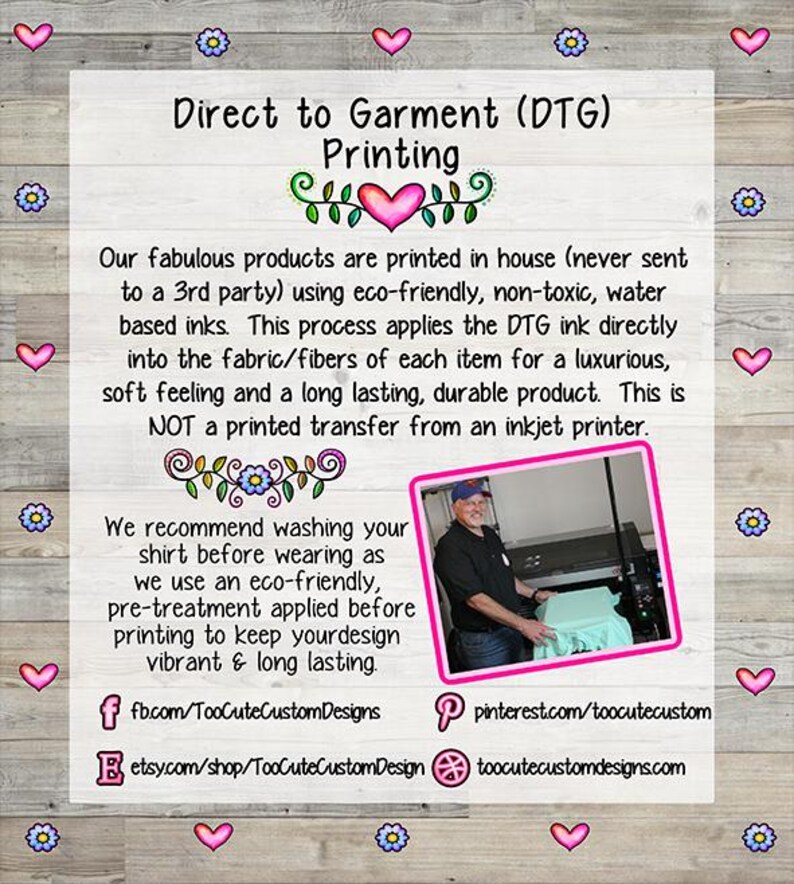 The image is a flyer or advertisement for a company that specializes in eco-friendly printing. It features a man standing in front of a printer, and there is a photo of the printer and the man. The flyer provides information about the printing process and the company's recommendations for using eco-friendly materials.