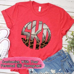 Monogram Volleyball Tee: Personalized Team Shirt Sweatshirt