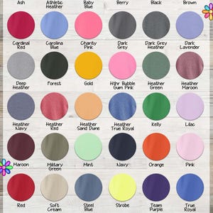 The image is a collage of various colored sweatshirts, each with different styles and designs. The sweatshirts are displayed in a grid format, with each row representing a different color and each column representing a different style or design. The image does not contain any text, and the sweatshirts are not described in detail.