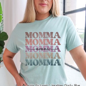 Retro Momma Shirt: Short Sleeve Tee, Sweatshirt, or Hoodie image 2