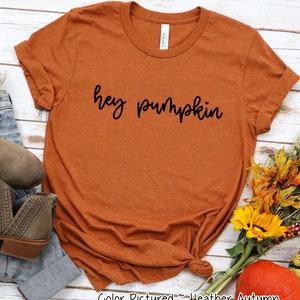 Fall Shirt for Women Thanksgiving Shirt, Hey Pumpkin Shirt, Thanksgiving Sweatshirt Cute Thanksgiving Sweater Pumpkin Sweatshirt Long Sleeve