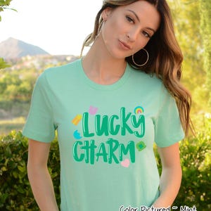 Lucky Charm St Patrick's Day Shirt, Shamrock Shirt, Saint Patricks Day Shirt, St Paddys Day Shirt, Saint Patricks Day Family Matching Shirt image 2