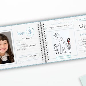 Australian School Memory Book | Photo, Artwork & Keepsake Organiser afbeelding 7