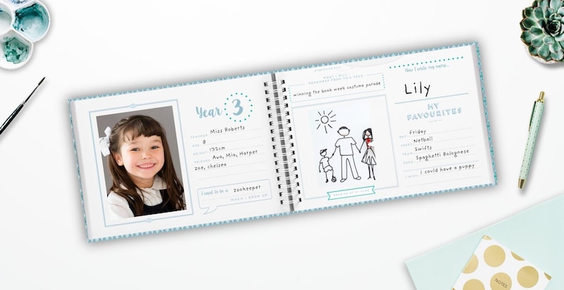 Australian School Memory Book | Photo, Artwork & Keepsake Organiser afbeelding 7