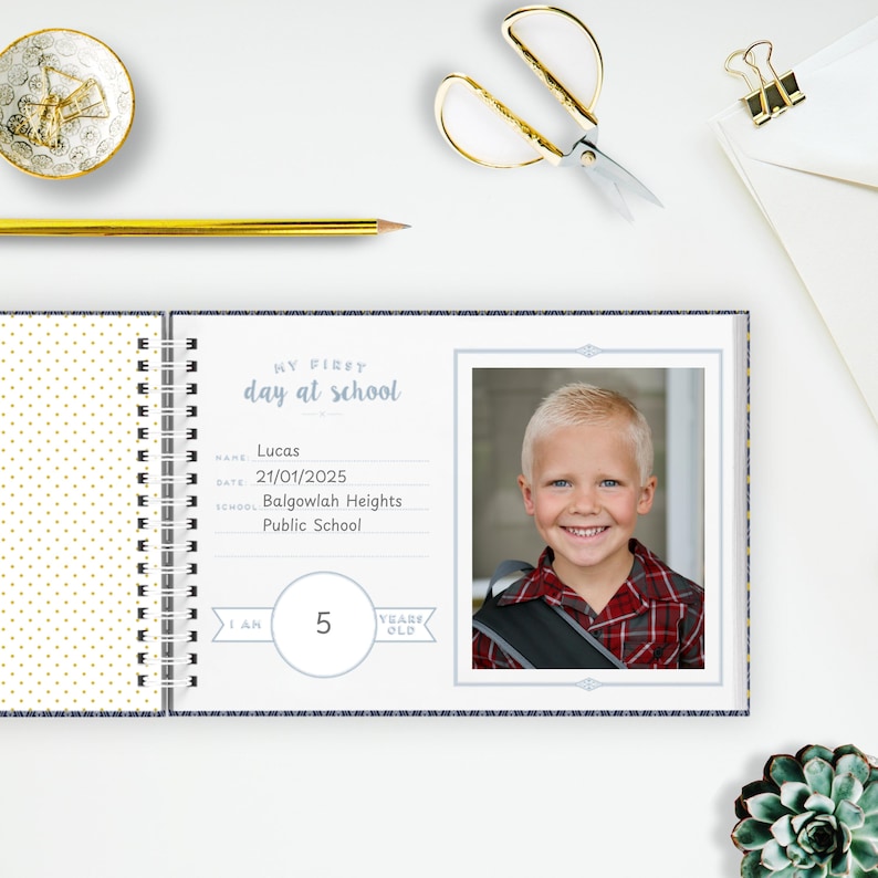 Australian School Memory Book | Photo, Artwork & Keepsake Organiser afbeelding 3