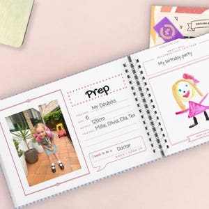 Australian School Memory Book | Photo, Artwork & Keepsake Organiser