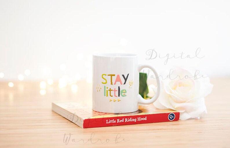 Mug Mockup Styled White Coffee Tea Mug Mock Up Blank Quote Etsy