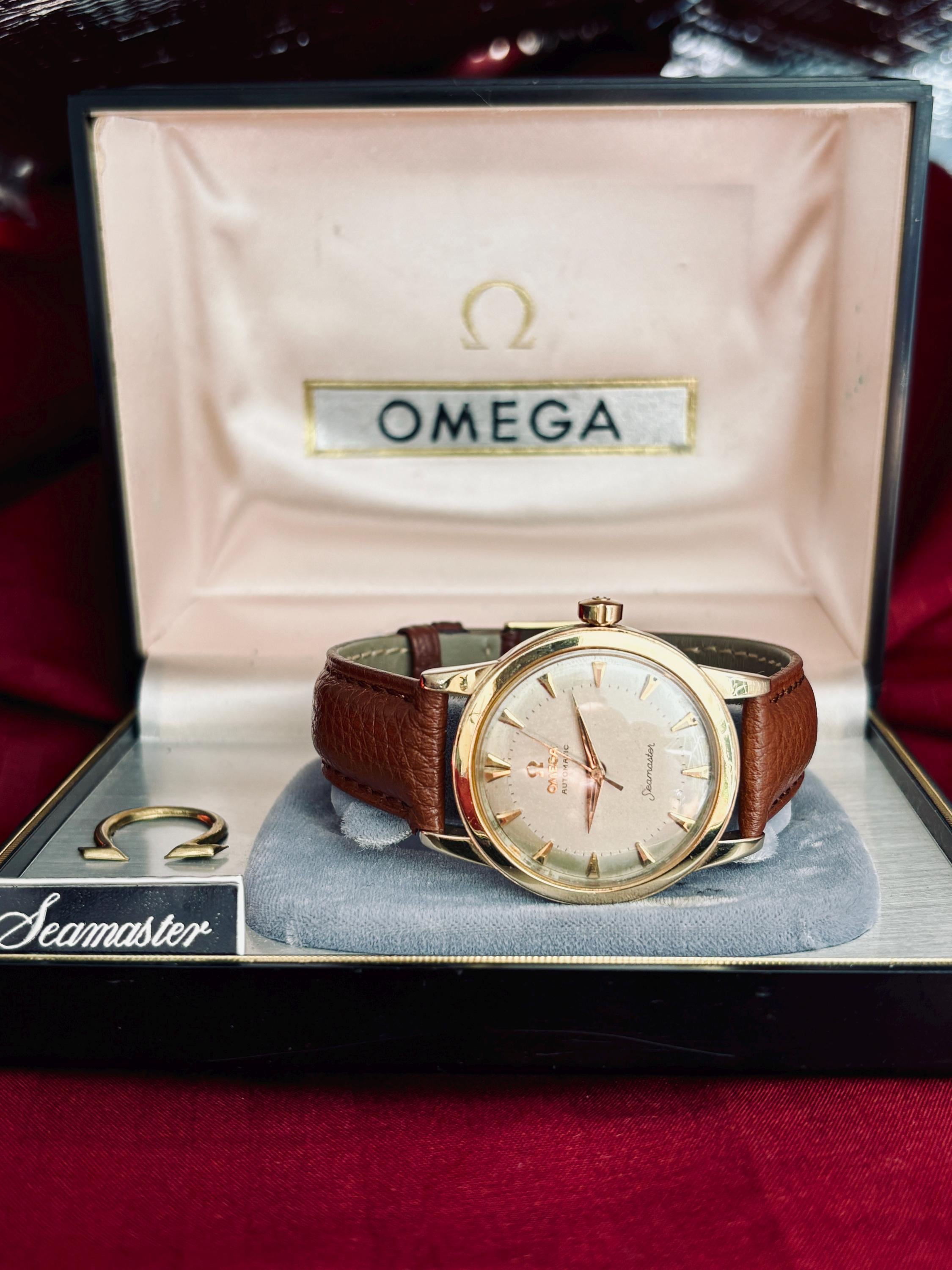 Buy Gold Omega Seamaster Vintage Automatic Online In India