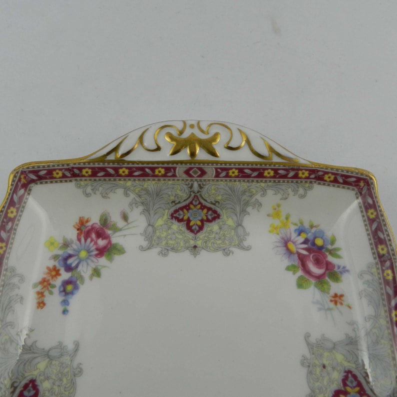 Porcelain platter serving dish Shelley pattern Georgian England