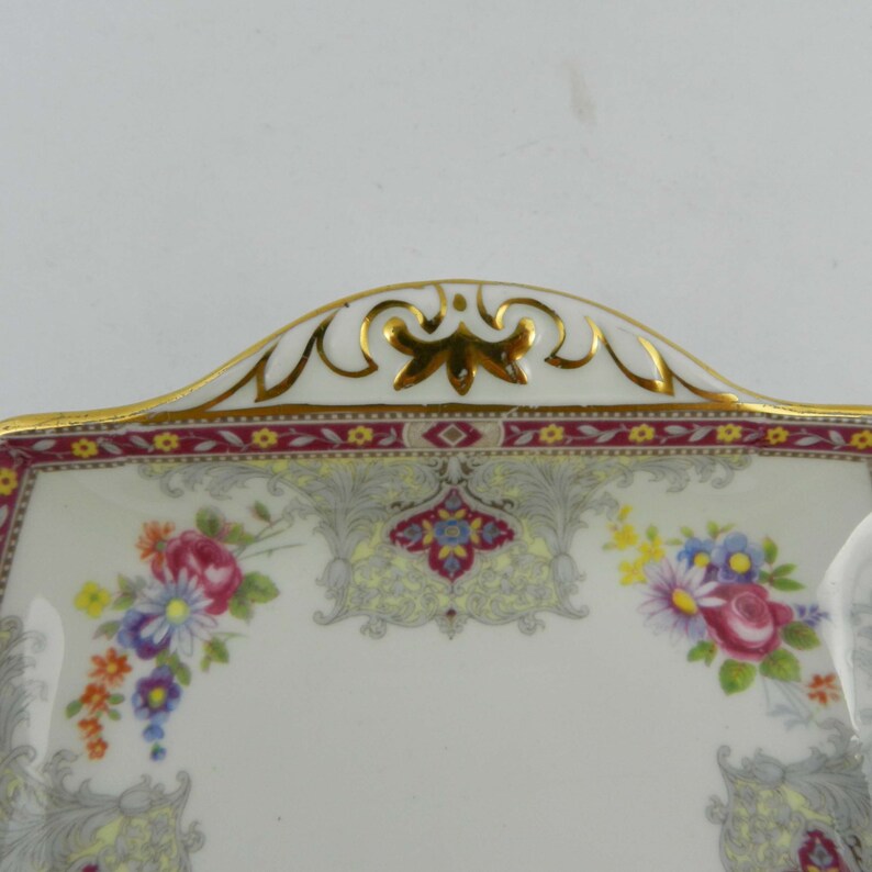 Porcelain platter serving dish Shelley pattern Georgian England