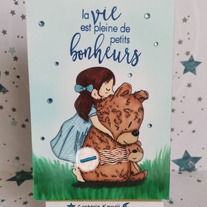 Carte La vie est pleine de petits bonheurs