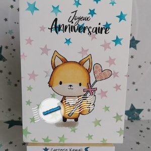 Carte  Anniversaire