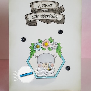 Carte Joyeux anniversaire