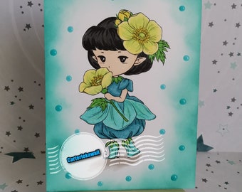 Flower Card