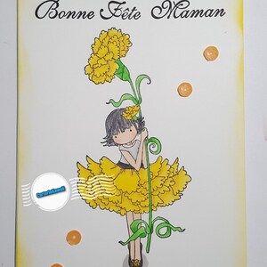 Carte Bonne fête maman