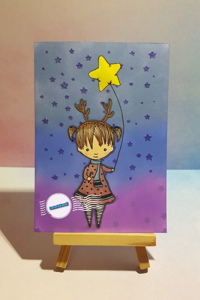 Girl reindeer