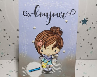 Carte Bonjour