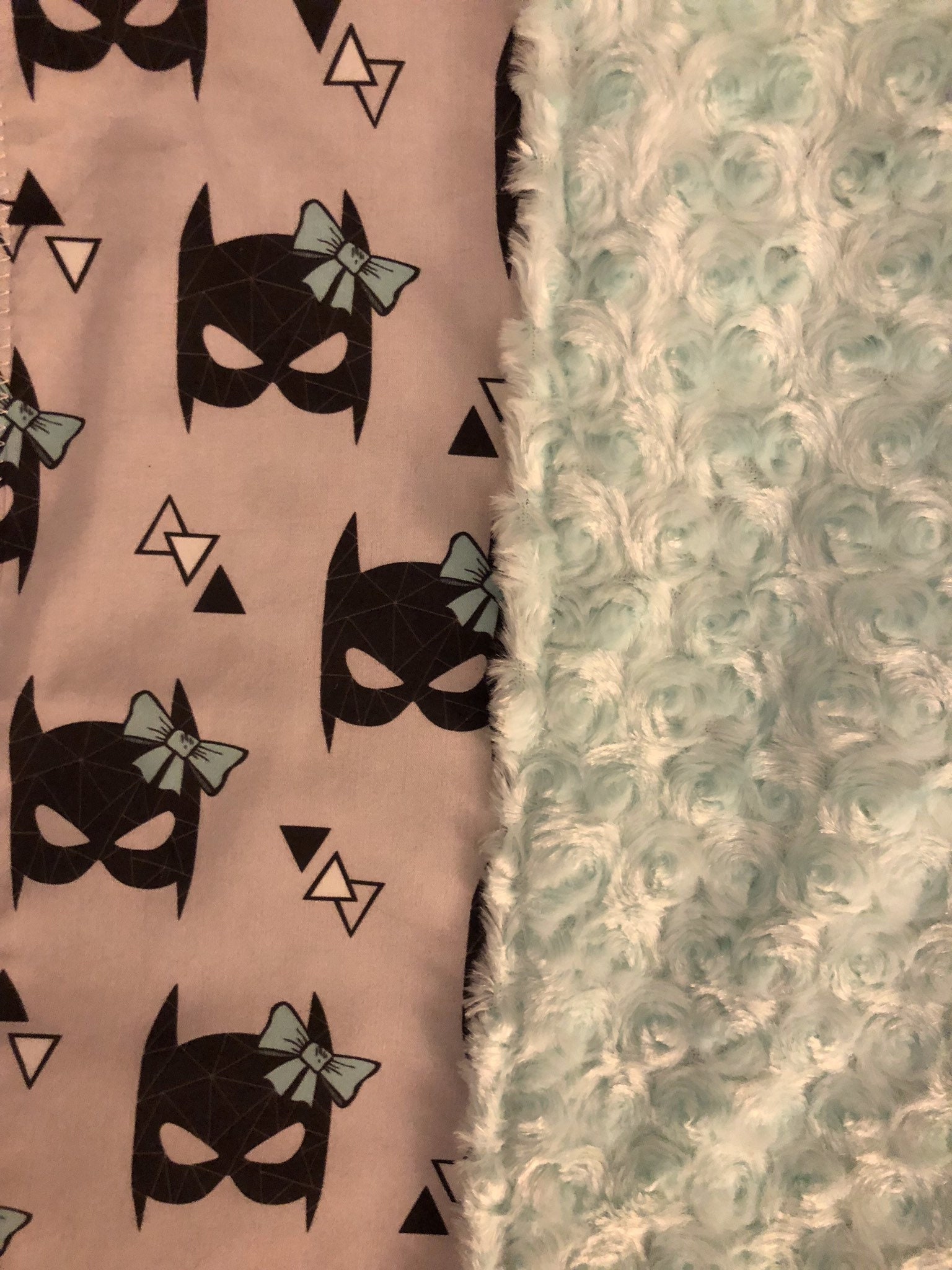 Batman Minky Blanket. Batman Bedding. Batman Baby Blanket Etsy