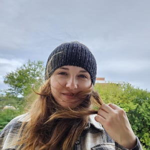 Knitted merino wool headbands