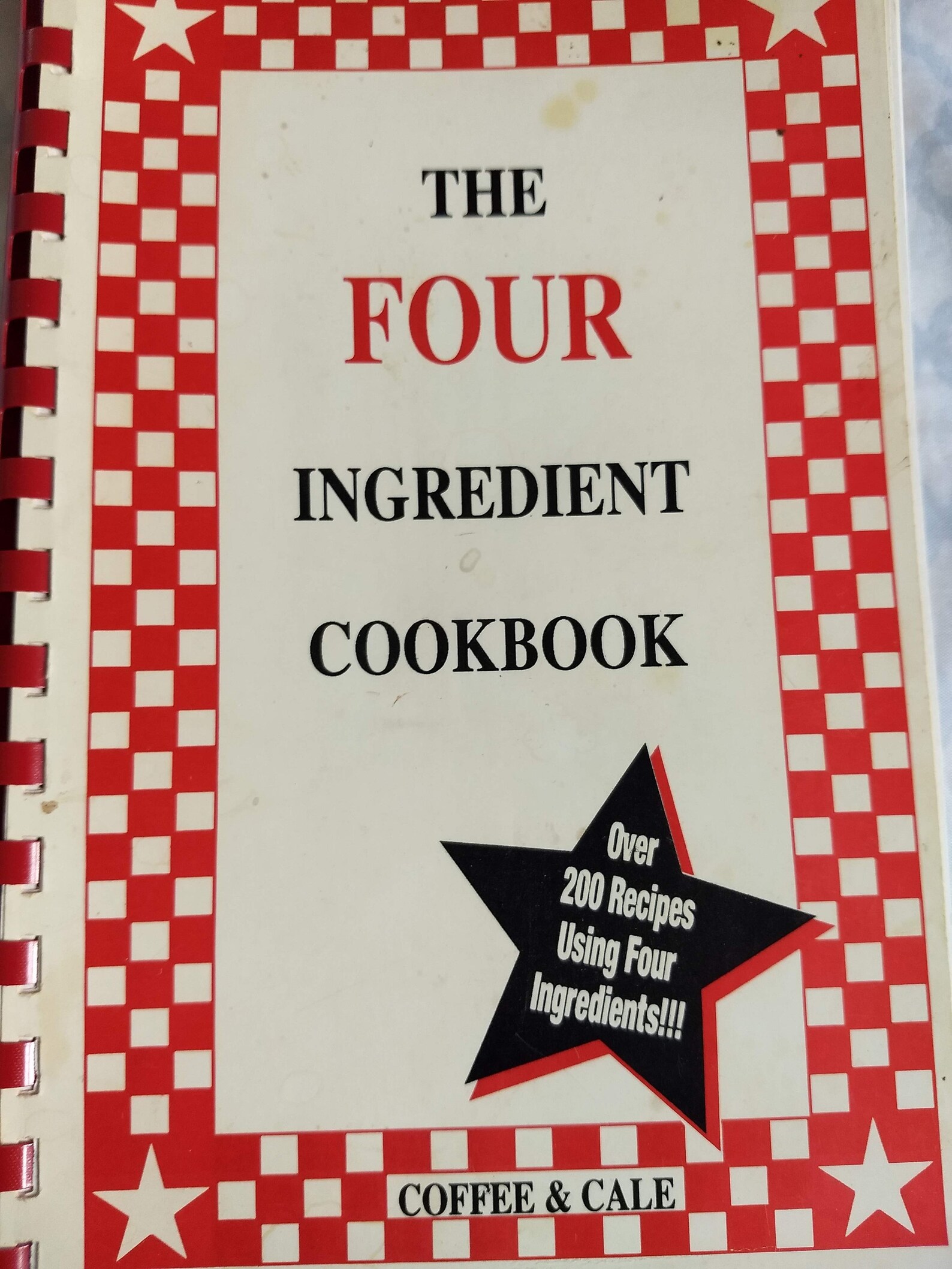 The FOUR Ingredient cookbook by Coffee and Cale Over 200 Etsy