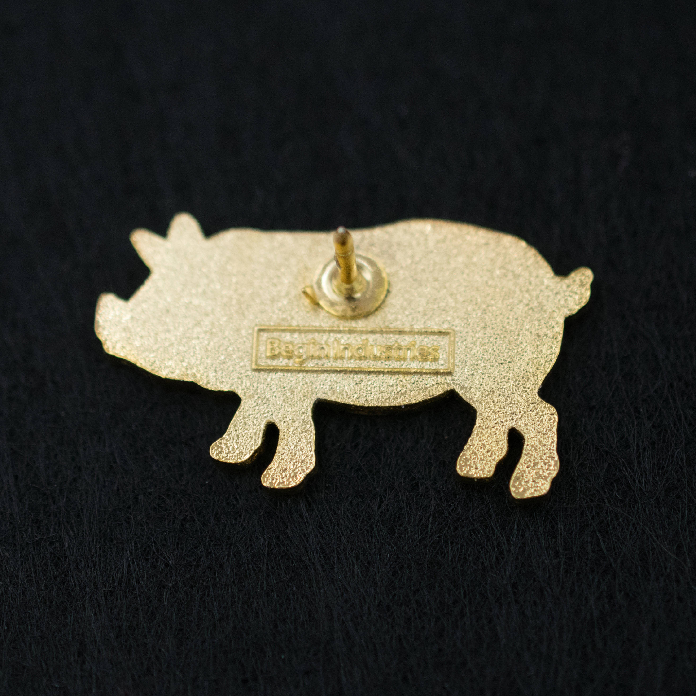 Pig Butcher Cuts Diagram Hard Enamel Lapel Pin - Etsy