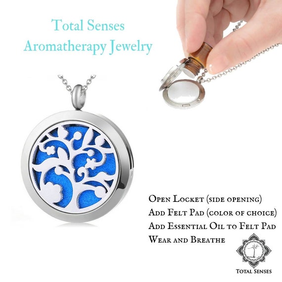 essential oil diffuser pendant necklace