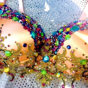 Rave bra,Bejeweled Bra, Festival Bra, Rave/EDM, Bra, 36B, Rhinestone Bra, Costumes, Dance, Swarovski,Bling Bra, Crystal Bra, Princess Bra,Go