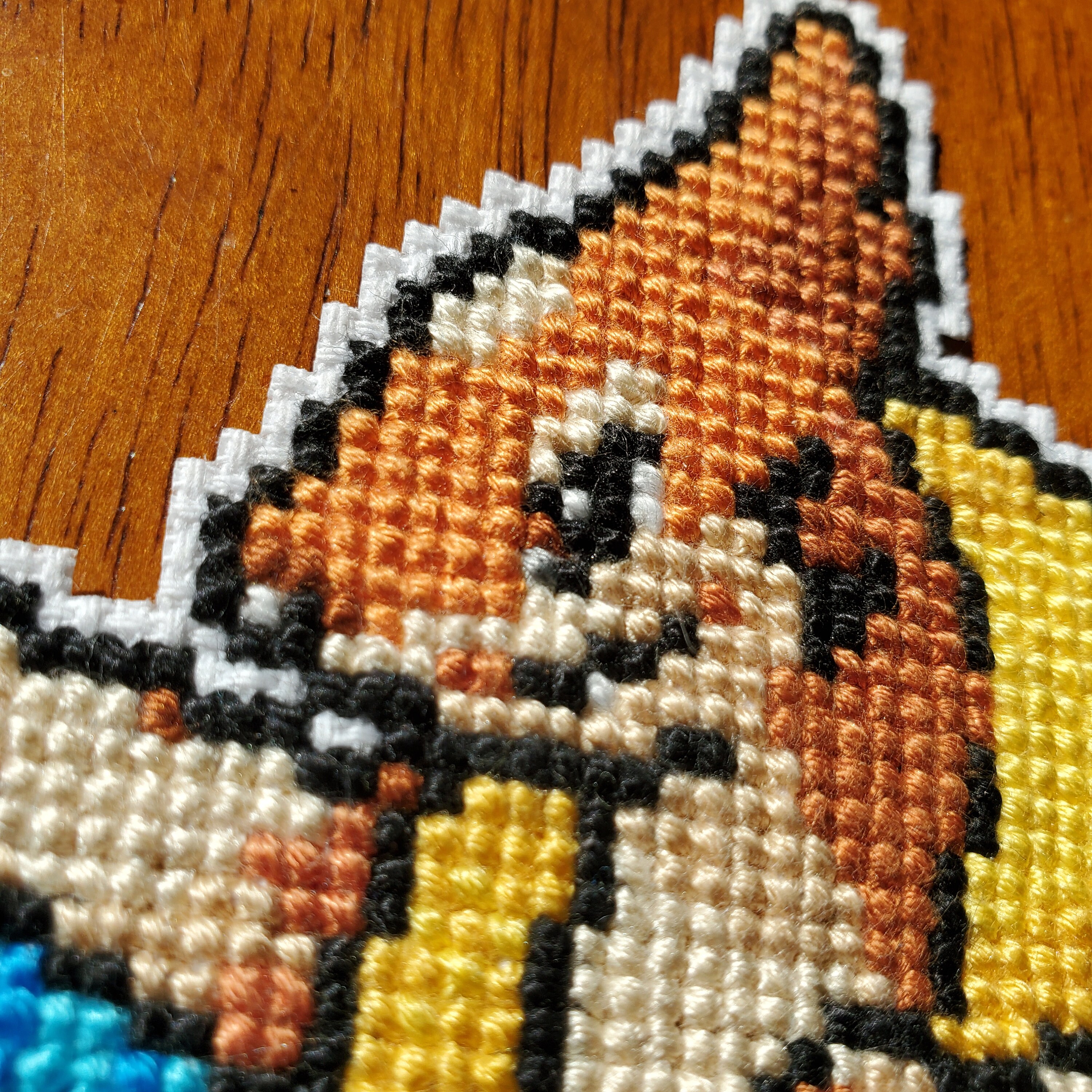 Buzy Bobbins: Emolga - Pokemon Cross stitch design