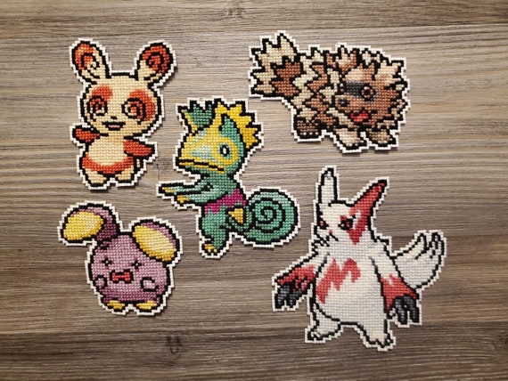 Hoenn Normal Type Pokemon Cross Stitch 