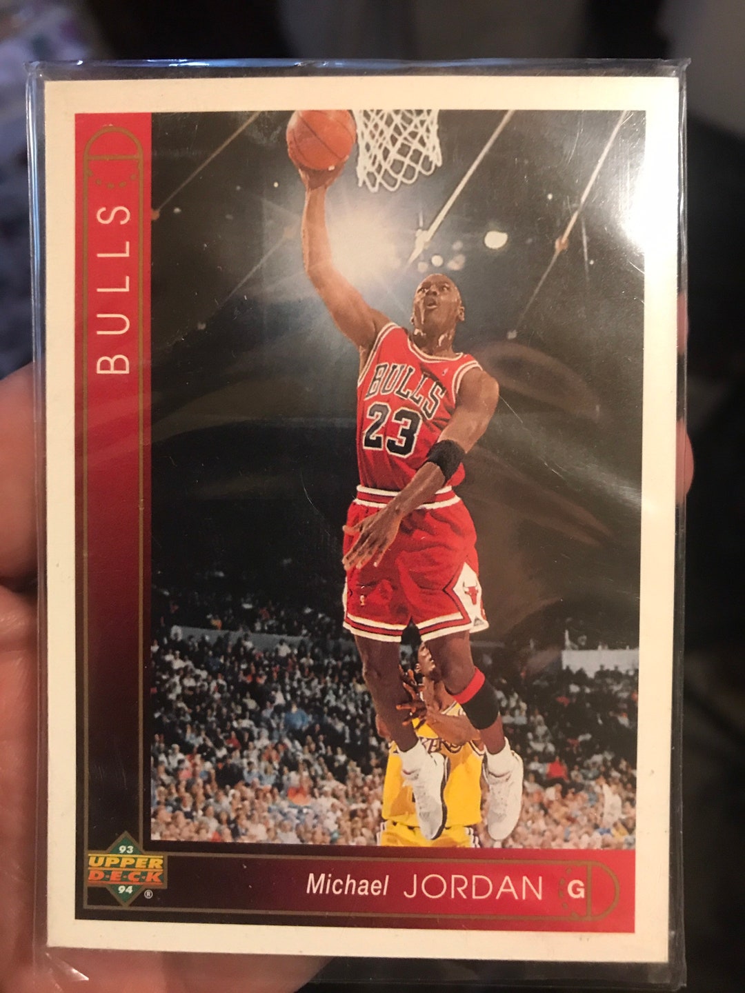 Michael Jordan Upper Deck 9294 Card 23 Etsy