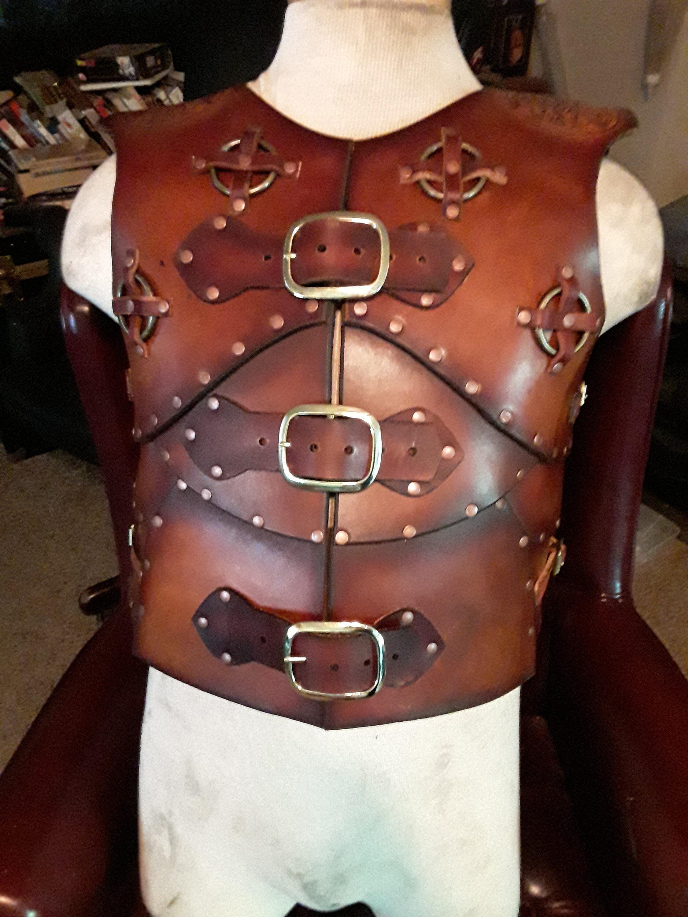 The Witcher Inspired Heavy Leather Armor Chest Armor Etsy