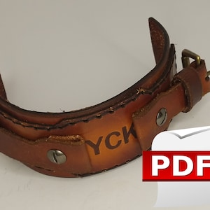 Leather Watch Band Pattern