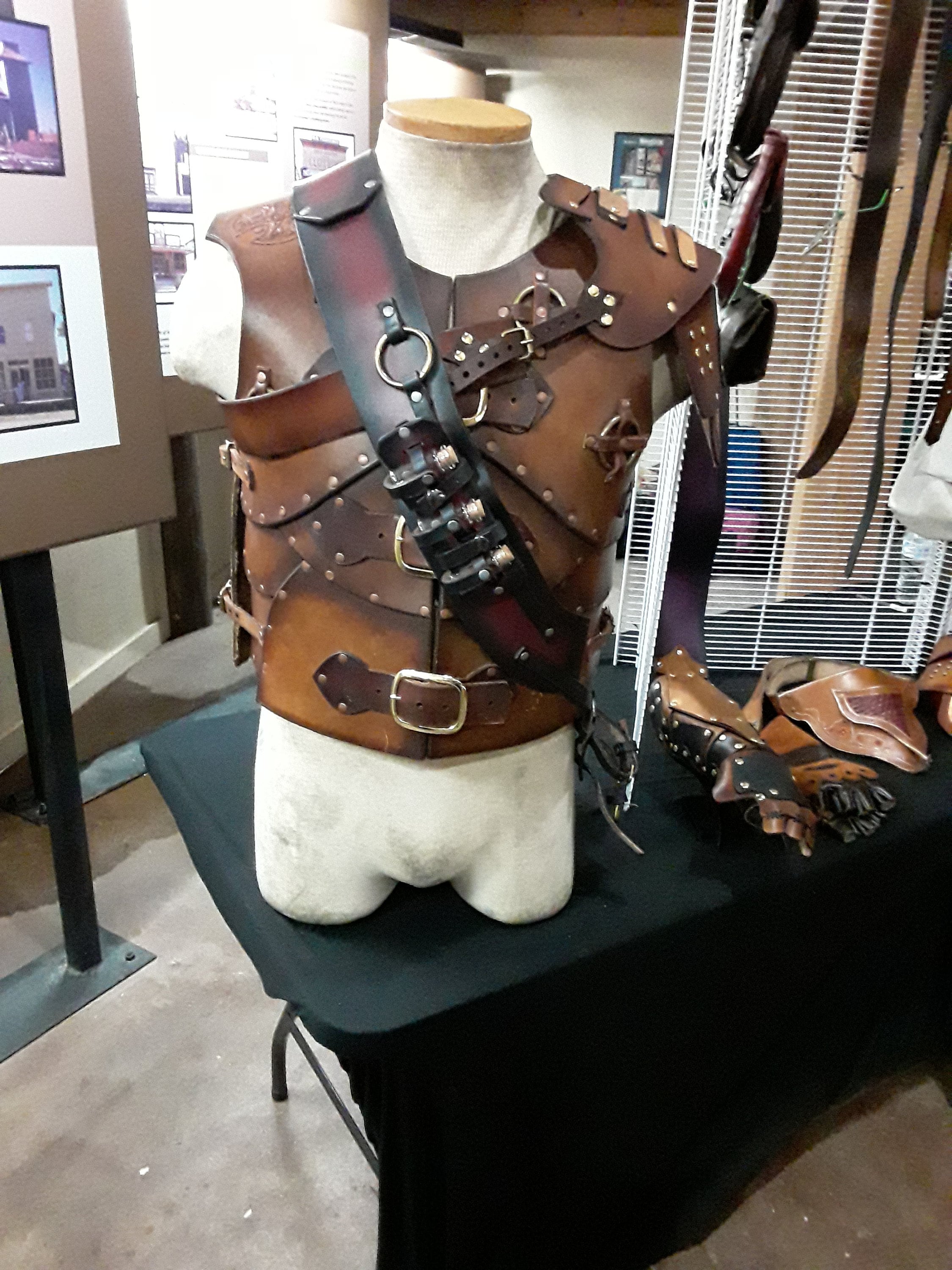 The Witcher Inspired Heavy Leather Armor Chest Armor Etsy