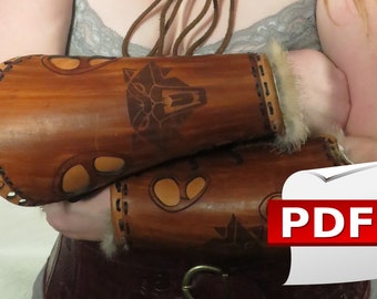 Leather Vambrace Pattern