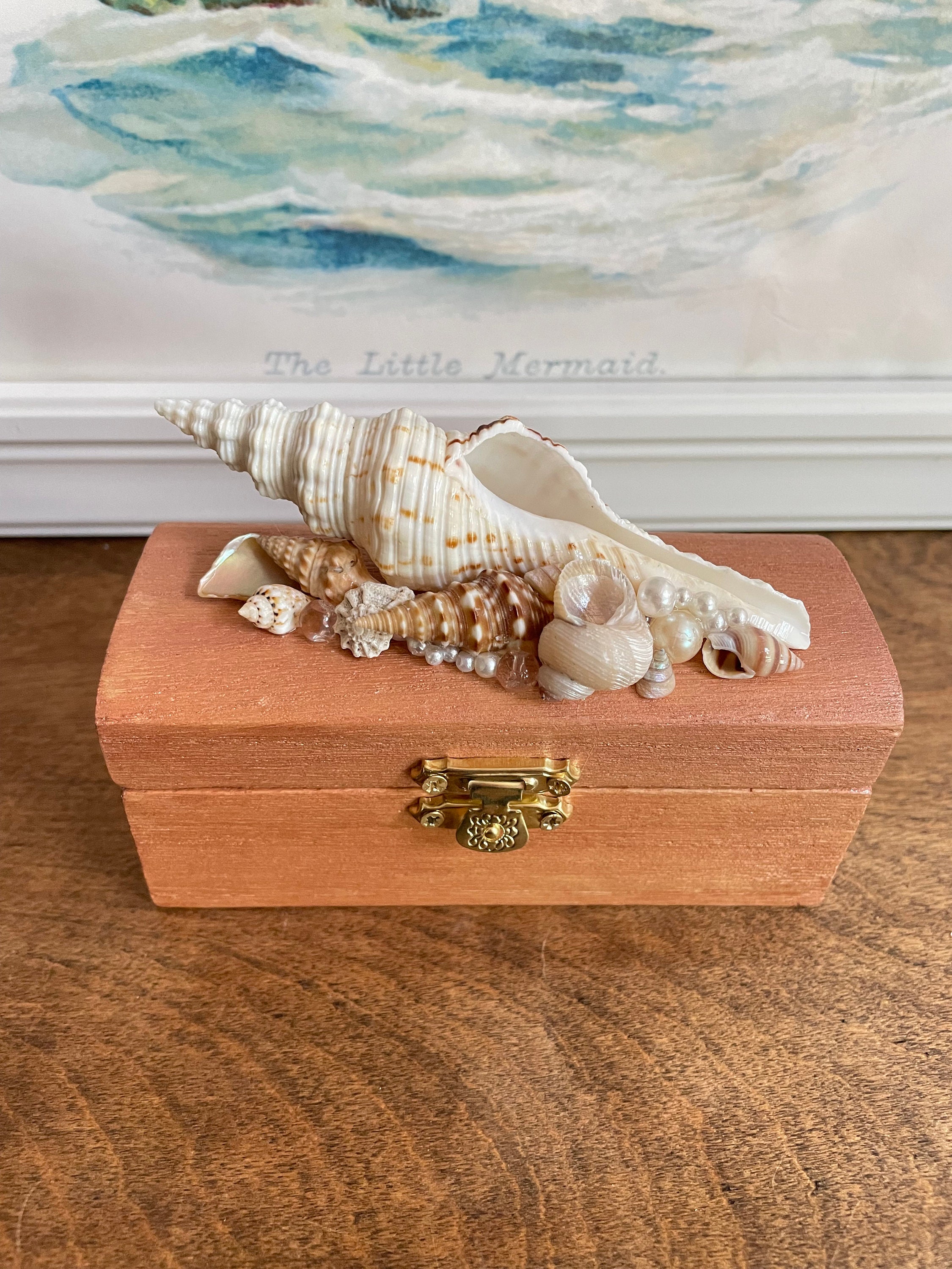 Seashell Box gift for her birthday gift baby shower gift Etsy