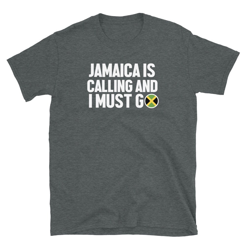 Jamaica Is Calling And I Must Go Funny Jamaican Flag Etsy