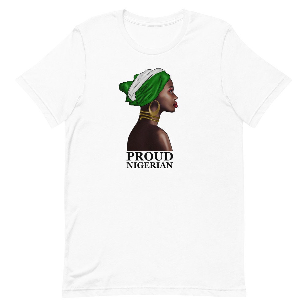 Nigerian Pride, Afro Woman Nigeria Flag  Essential T-Shirt for Sale by  dukito