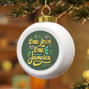 Conjunto de enfeites de Natal jamaicanos, decorações artesanais, decoração de Natal exclusiva, decoração de árvore de Natal jamaicana, enfeite caribenho festivo
