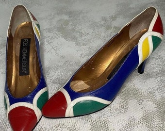 80s Vintage Shoes Etsy