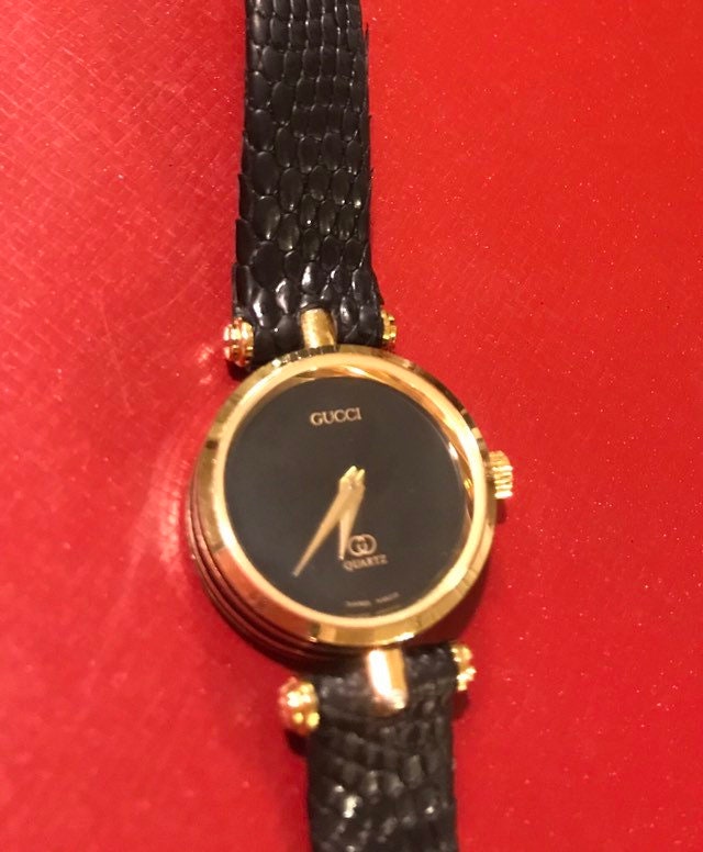 Black Wrist Watch Serviced and Working | Etsy Zealand