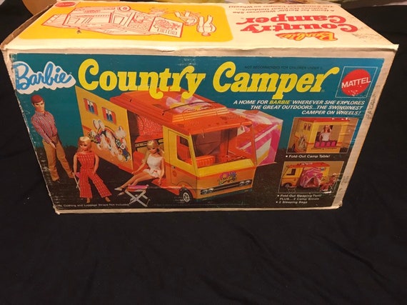 1970 barbie country camper value