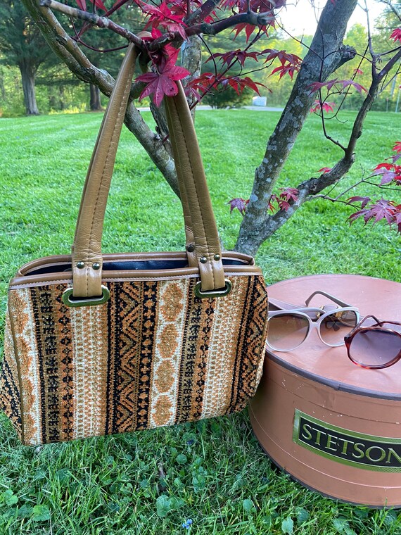boho carpet bag