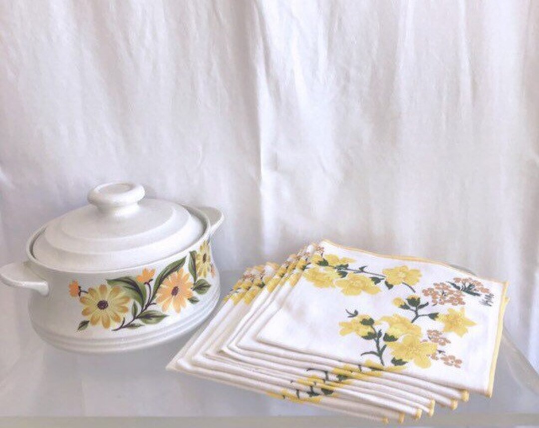 70's Capri Bake Serve and Store Stonewear Crock Plus Etsy