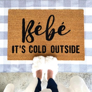 Bébé it’s Cold Outside Doormat