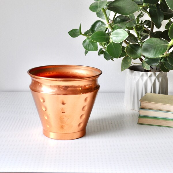 Copper Planter - Etsy UK