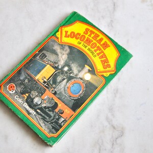 Vintage Ladybird Steam Locomotives of the World from 1979