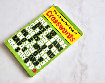 Vintage Crossword - Etsy Ireland