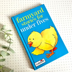 Vintage Ladybird Farmyard Stories for Under Fives book from 1992