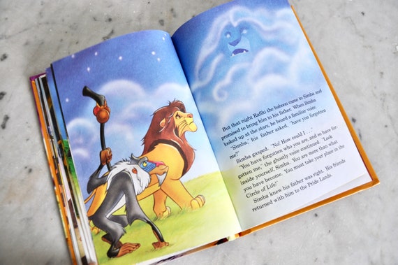 Vintage Walt Disney the Lion King Book From 1994 